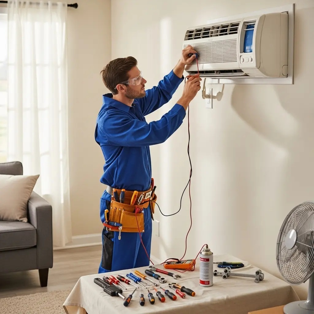Turgutlu Termodinamik Termodinamik klima gaz dolumu ve bakım – Enerji verimliliği artırıldı. - Teknik servis örneği